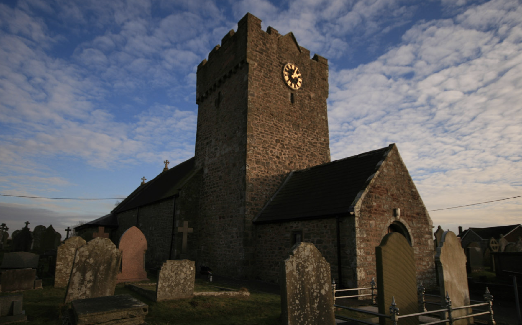Maudlam Church on the Kenfig Pool walk on the Glamorgan History Walks and Talks