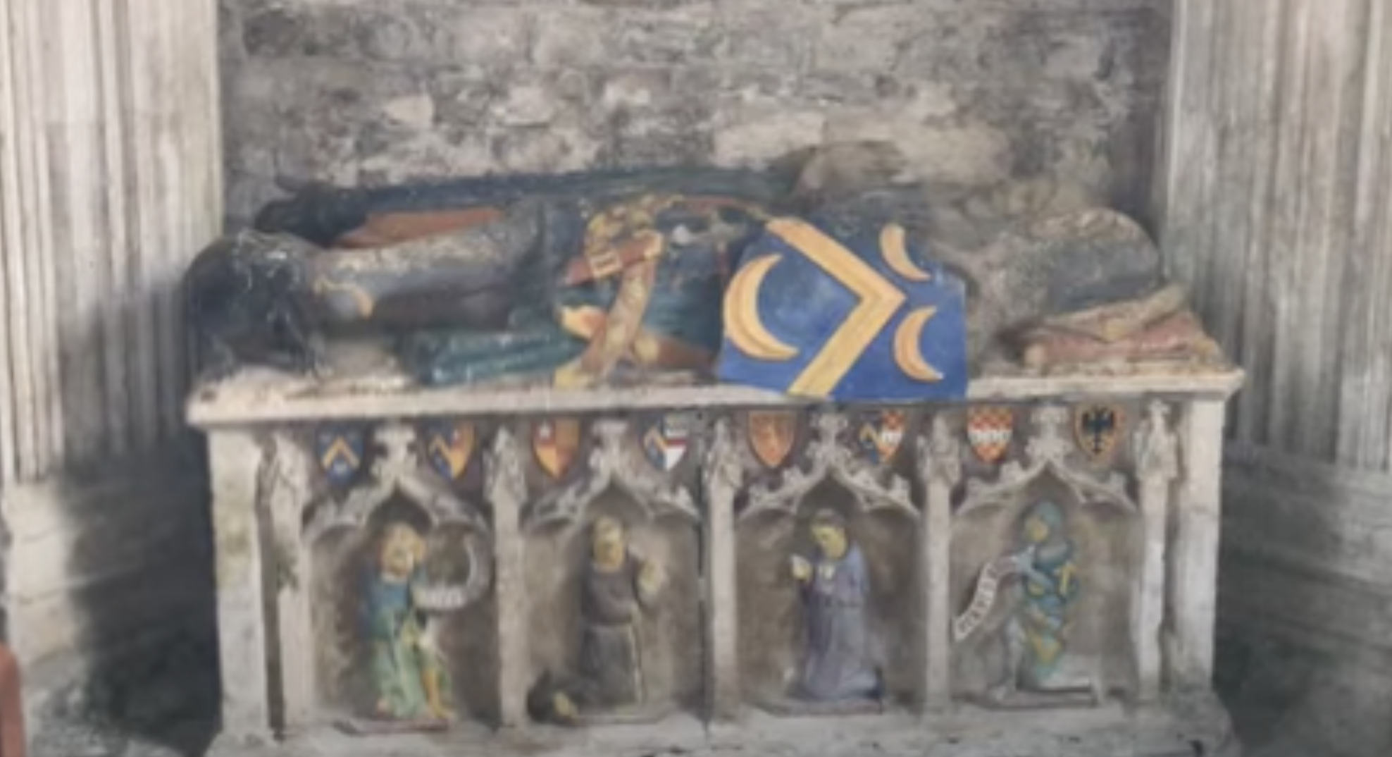 Berkerolles tomb St Athan on the Glamorgan History Walks and Talks