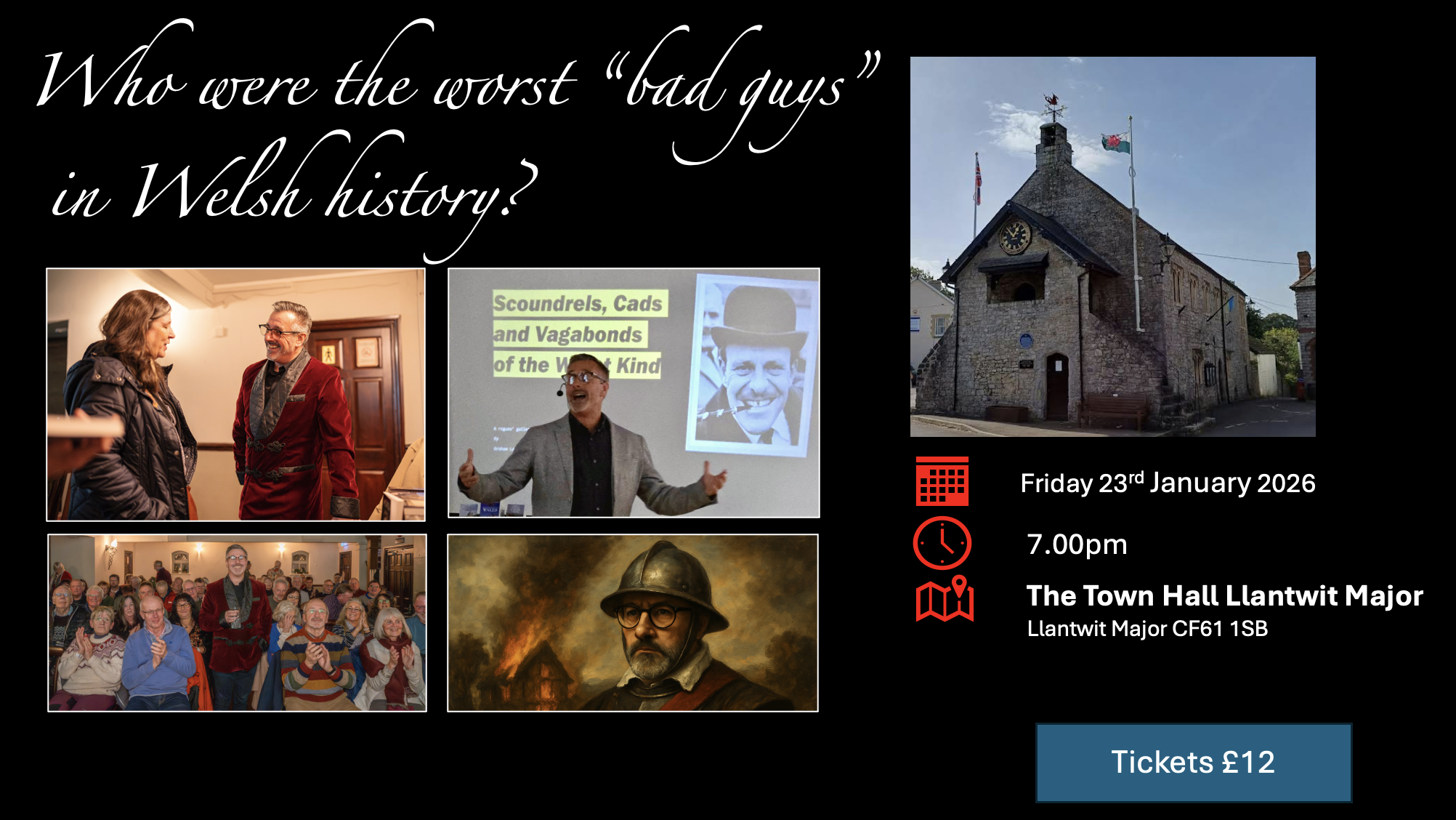 Llantwit Major scoundrels banner